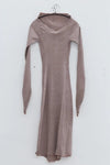 marc le bihan slim fit stretch dress 21966 E23 ROSE ANCIEN